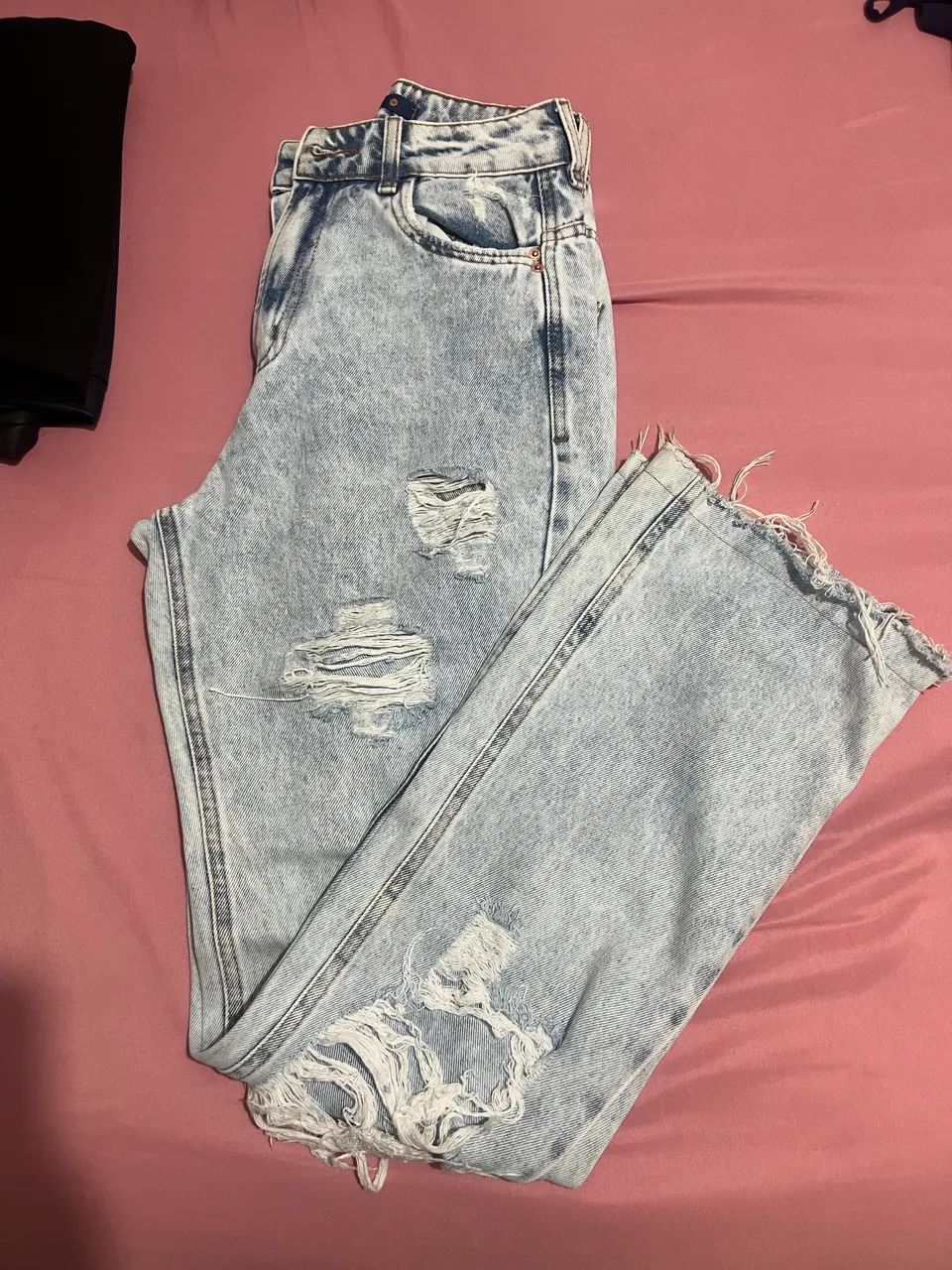 Calça wide leg Jeans 