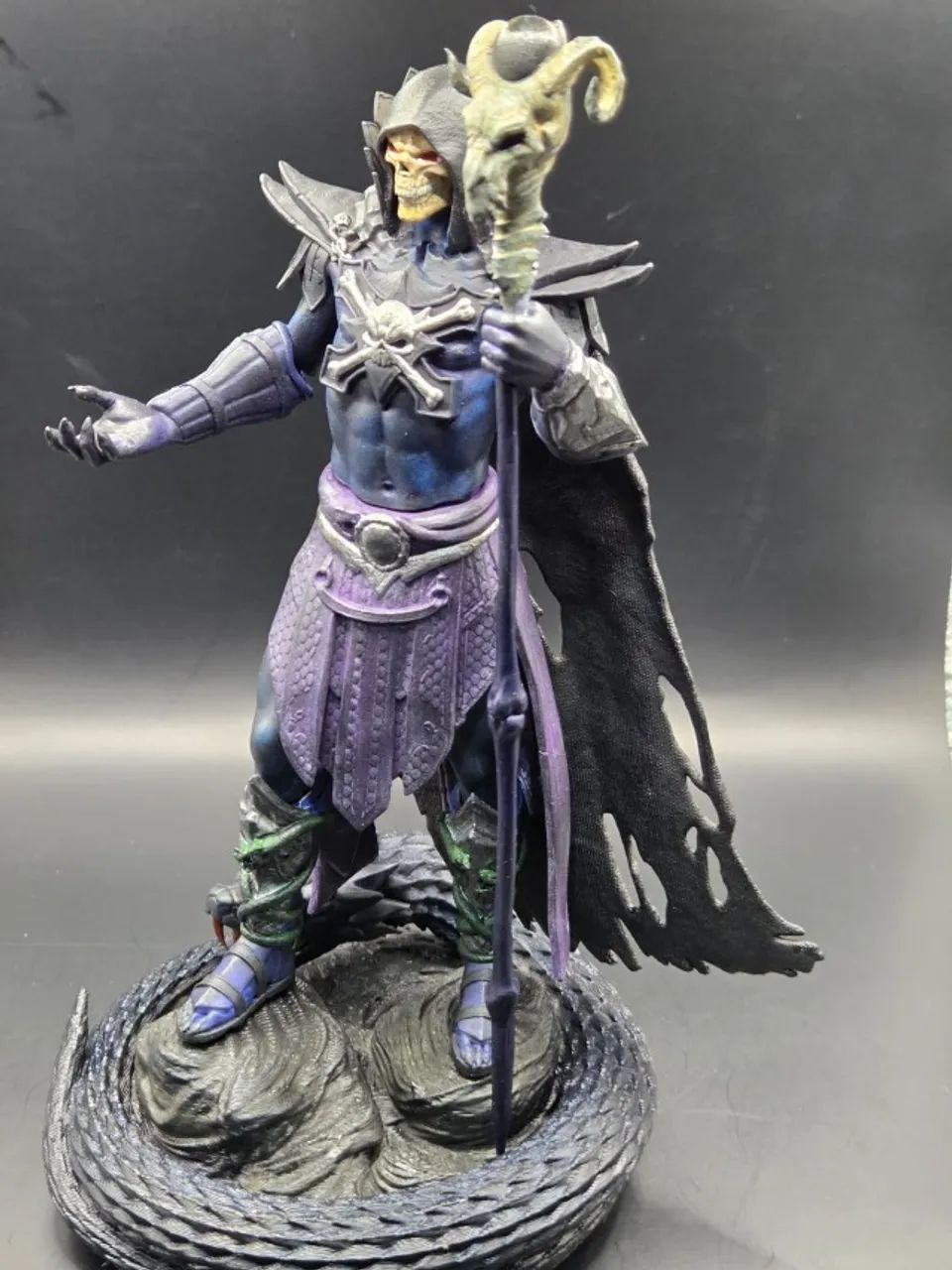 Boneco Esqueleto He-man Mestres Do Universo Colecionaveis  - Foto 3