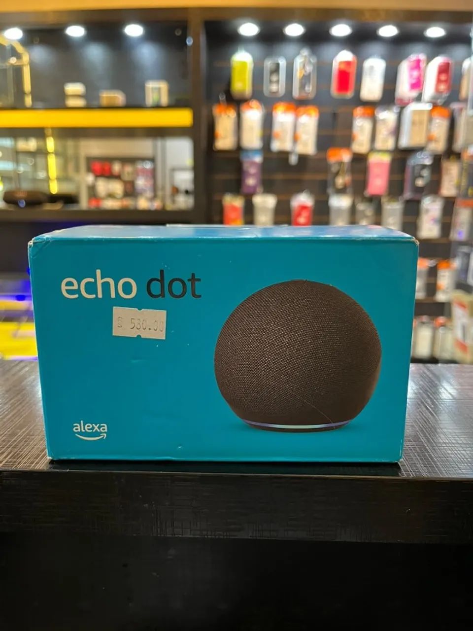 Alexa Echo Dot 5th geração preta nova 
