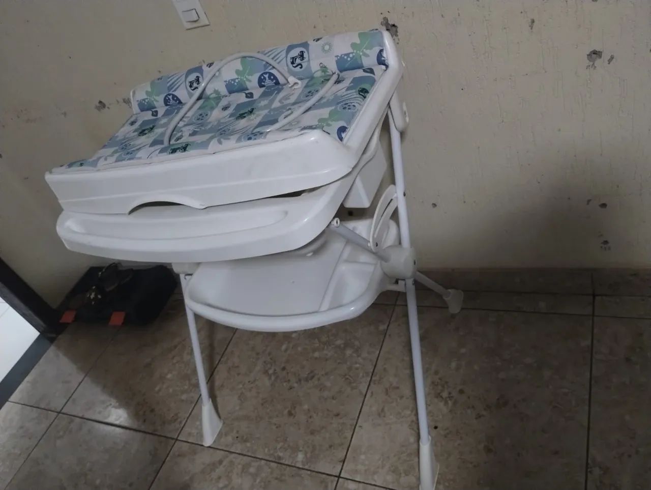 Banheira com trocador 