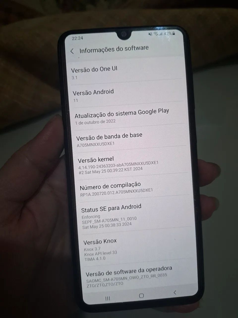 Samsung Galaxy A70 128GB / 6gb de RAM - Preto - Foto 3