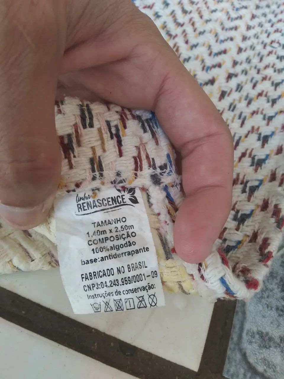 Tapete 100% algodão  - Foto 4
