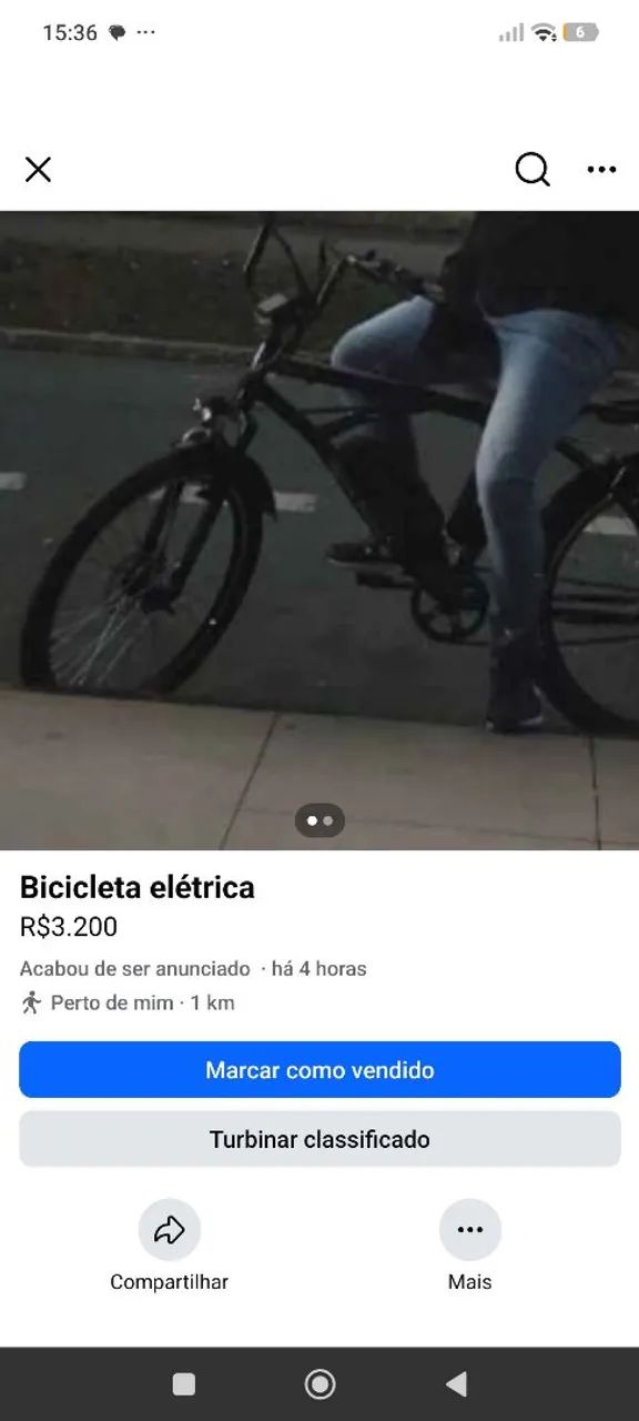 Bicicleta elétrica 
