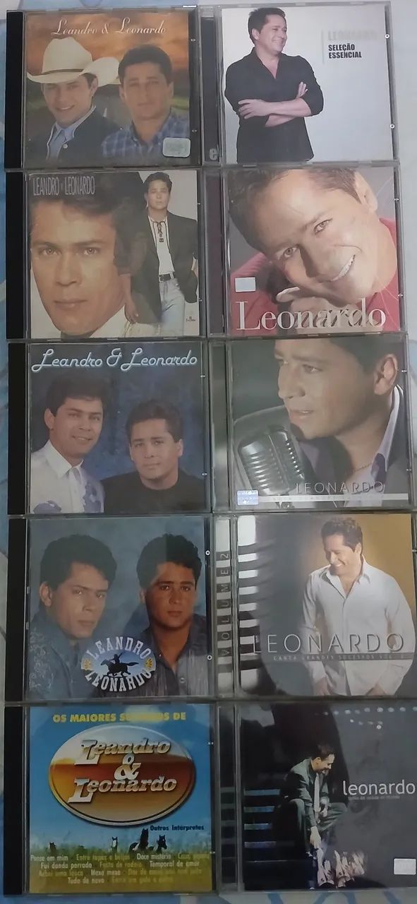 Kit 10 cds leandro e leonardo por 130 - CDs, DVDs etc - Mandacaru