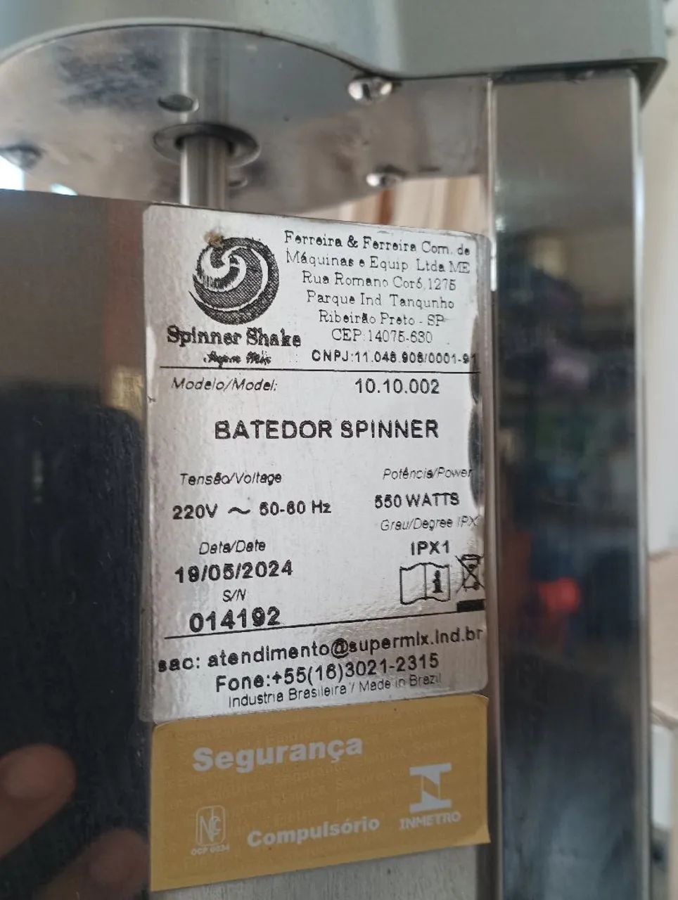 Batedor de Milk Shake Spinner - Foto 4