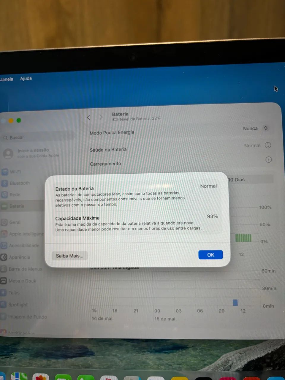 MacBook Air M1 2021 | 93% Bateria | 256GB SSD | 8GB RAM