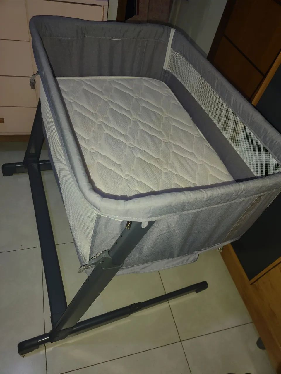 Berço 2 em 1 acoplado 