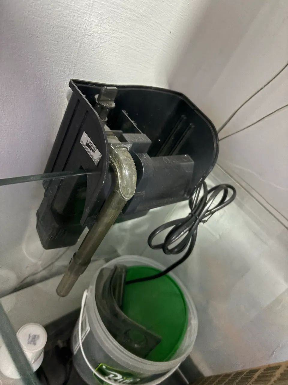 Aquário cubo água salgada  - Foto 3