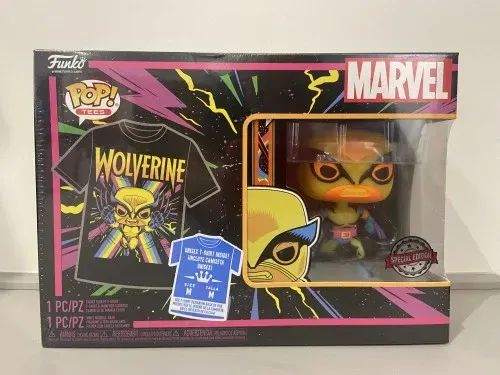 Funko Pop! Wolverine Black Light + Camisa Tam M - #802 - Foto 2