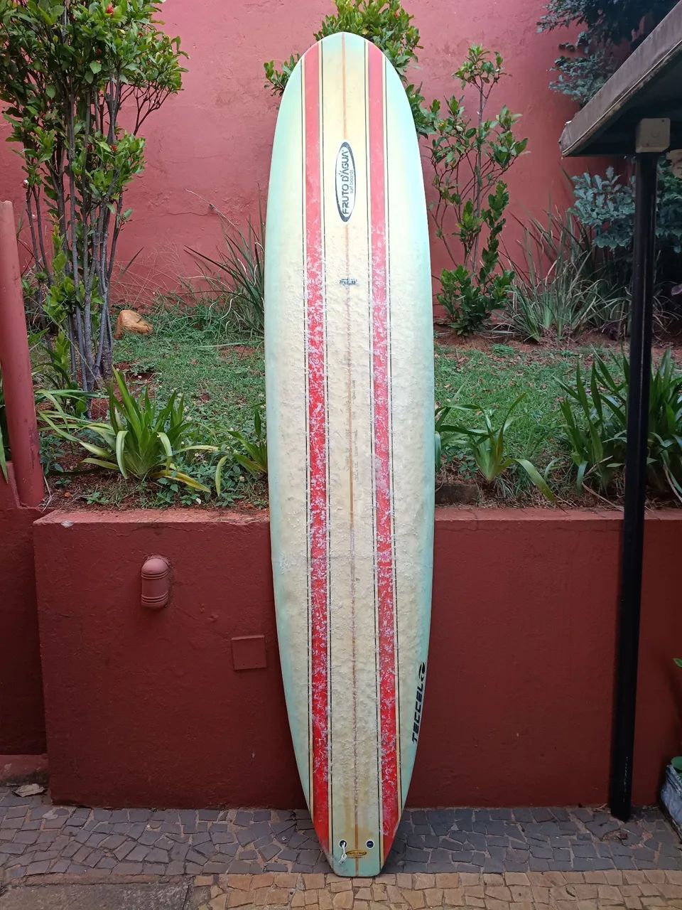 Longboard 9'2"  - Prancha de surf com capa.