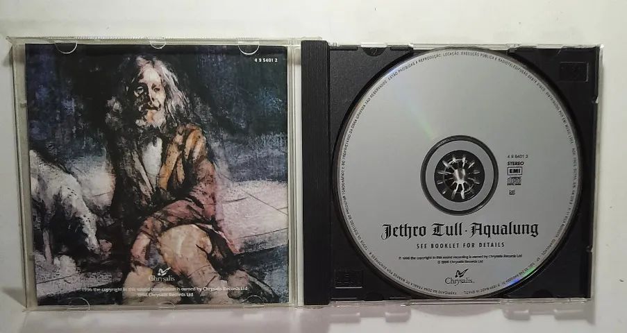 cd jethro tull, aqualung. seminovo. - Foto 2