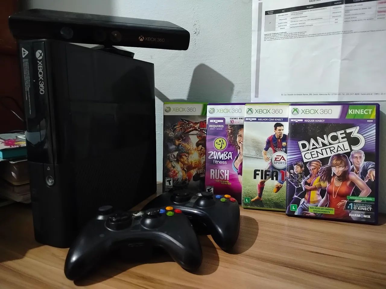 X-BOX 360 SLIM COMPLETO + TELA 20 POLEGADAS. - Foto 2
