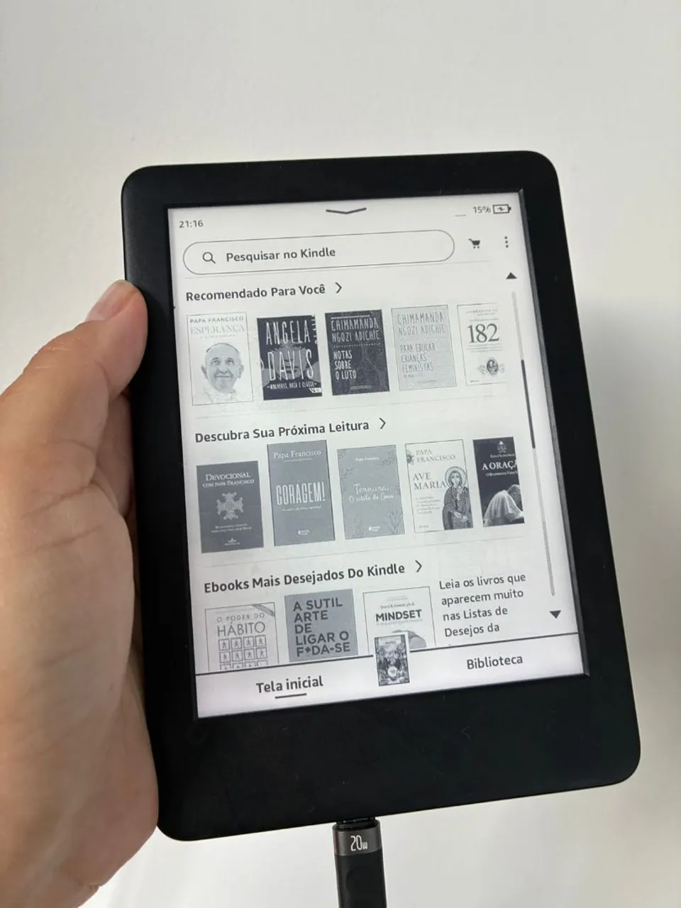 Kindle Paperwhite 12° geração 16gb - Tablets e E-Readers - Centro