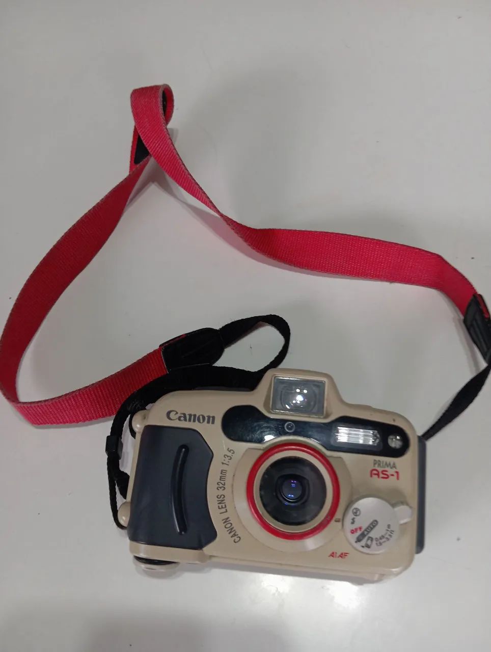 Câmera Fotográfica Canon Prima AS-1 Retirada de Peças - Câmeras e