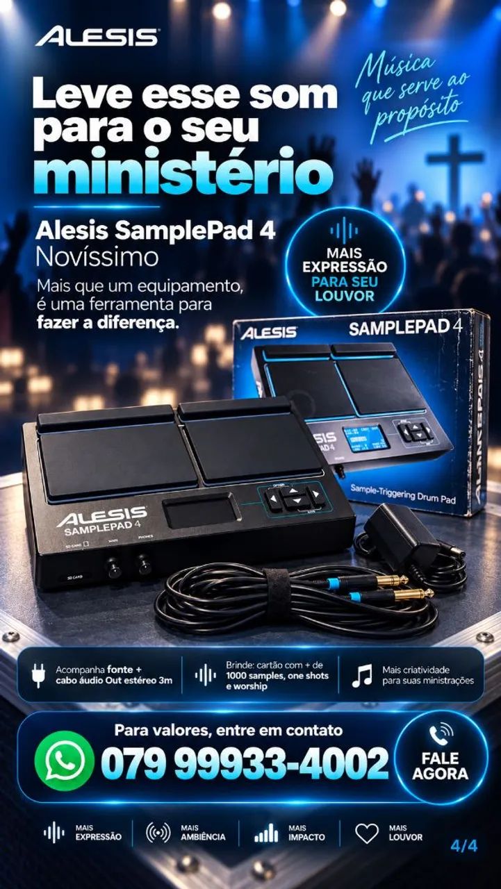 Alesis Sample Pad4  - Foto 2