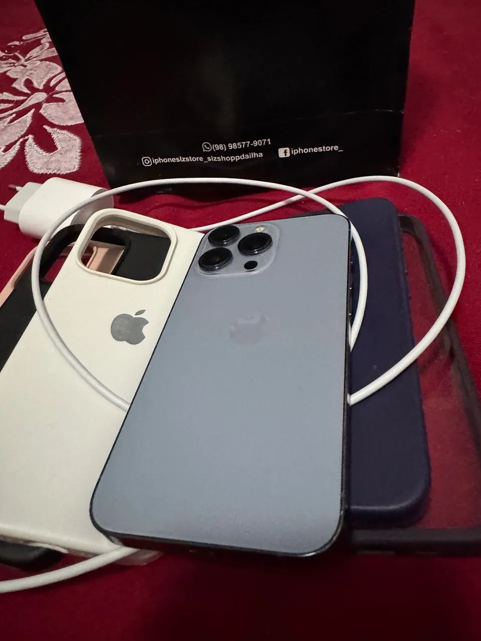 ぽ*よ様 iPhone 13 Pro 256GB バッテリー100% iPhone 13 PRO 256Gigas Bateria 100% vendo ou troco - Celulares e