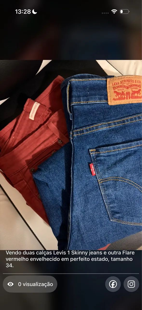 Vende se calça Levis 