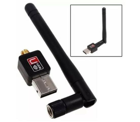 COD-AP20 Adaptador Receptor Wireless Usb Sem Fio Antena Wifi 600mbps Arduino Automação R - Foto 2