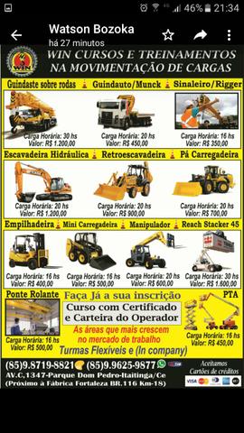 Curso de Maquinas e Equipamentos