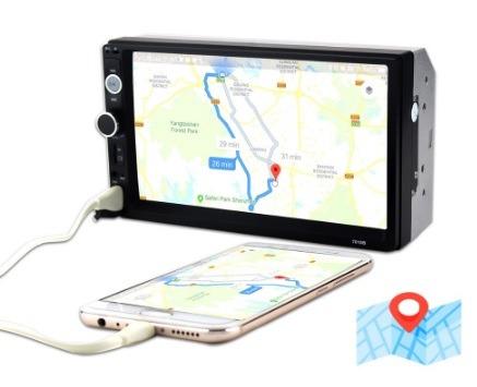 Central Multimídia Display Digital Bluetooth, Usb, Fm - Foto 5