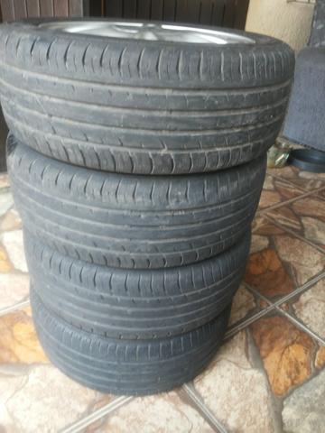 Rodas 15" Lindas Originais De Marea Com Pneus. Barbada. Aceito Trocas e Cartão - Foto 7