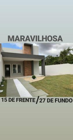 Casa com TERRENO GIGANTE !! No bairro Pedras Fone Casa (85) 99619 6009
