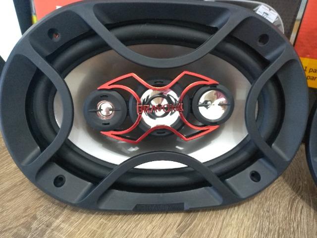 Par Alto Falante 6x9 Bravox 140w Rms Quadriaxial - Foto 2