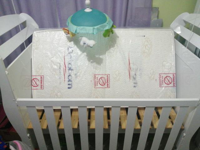 Berço + colchão Ortobom ainda no plástico - Foto 3