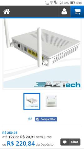 Onu gpon gigabit com wireles - Foto 2