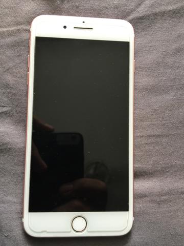 Iphone 7 plus rose 128gb - impecavel