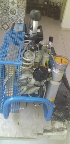 Compressor Semi-novo - MCH6 Elétrico Trifásico 220V 60hz - Foto 4