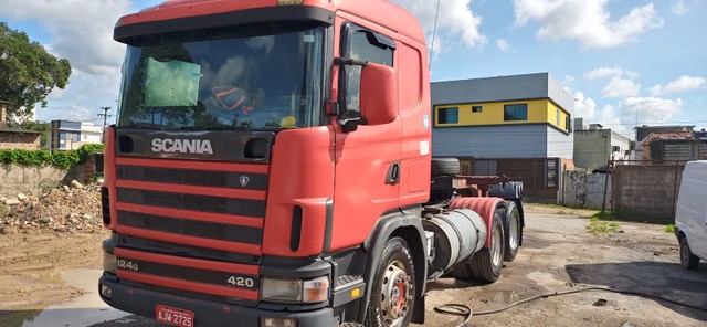 VENDO OU TROCO SCANIA 124 420