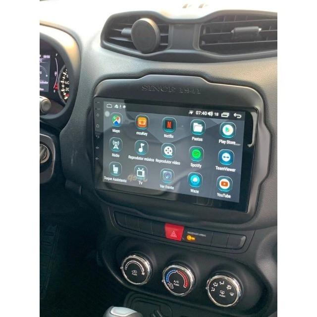 Central Multimídia Jeep Renegade Android Tela 9'' - Easyconnect - Foto 2