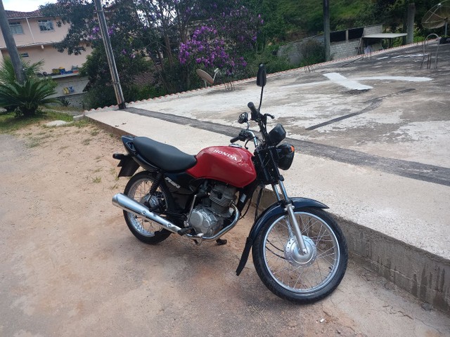 MOTO FAN 125 COM PARTIDA ELÉTRICA COLOCADO NA HONDA 