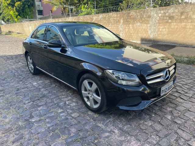 C180 2016 PRETA INTERIOR GELO ! 1.6 TURBO C-180