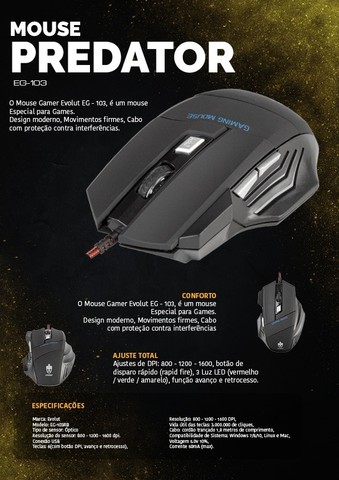 mouse evolut predator