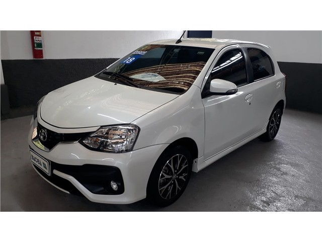 TOYOTA ETIOS 2018 1.5 PLATINUM 16V FLEX 4P AUTOMÁTICO