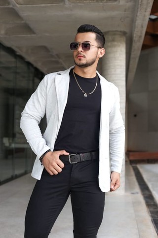 Blazer Masculino Super Slim 