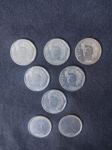 Kit Moedas de 25 centavos 1994 - 50 centavos 1994 - Foto 2