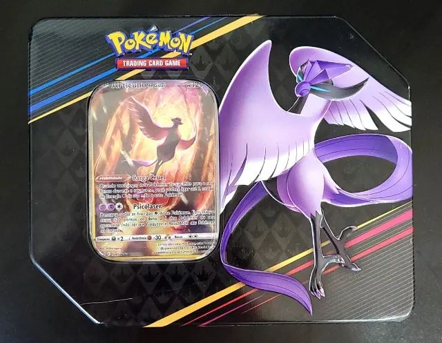 Lata Realeza Absoluta - Moltres de Galar, Busca de Produtos e Acessórios