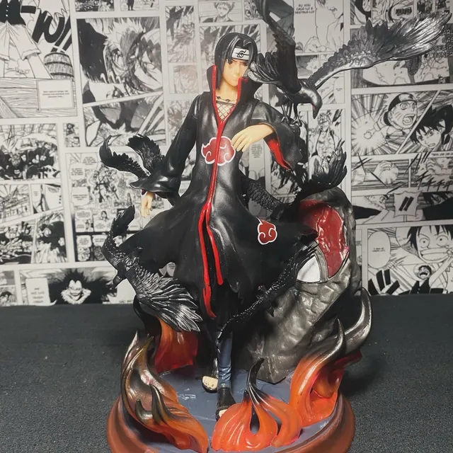 Kit 12 Boneco Naruto Hinata Sasuke Itachi Action Figure 8cm