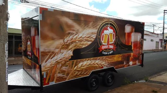 Treiler 5x2m Food Truck Trailer Foodtruck