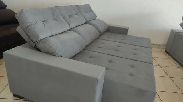 Sofá Retrátil e Reclinável Pronta entrega  - Foto 4