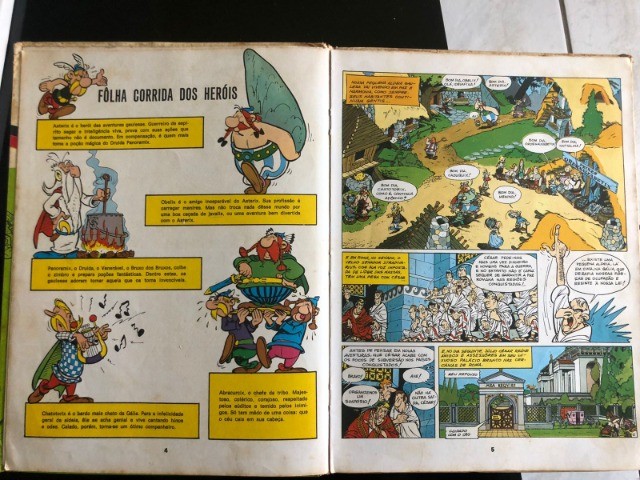 Revista em Quadrinhos do Asterix  (A Cizânia) ed. de colecionado de 1970 - Foto 3