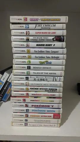 Jogos Nintendo 3ds - Pokemon, Mario, Kirby, Fire Emblem