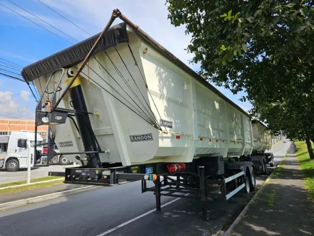 Rodocaçamba Randon Ano 20 Dolly Reto lona Fácil Rodado Disco Sem pneus  - Foto 4