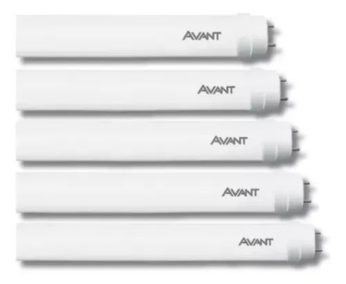 Kit Com 5 Lampadas Led Tubular 9w 60cm T8 Branco Frio 6500k
