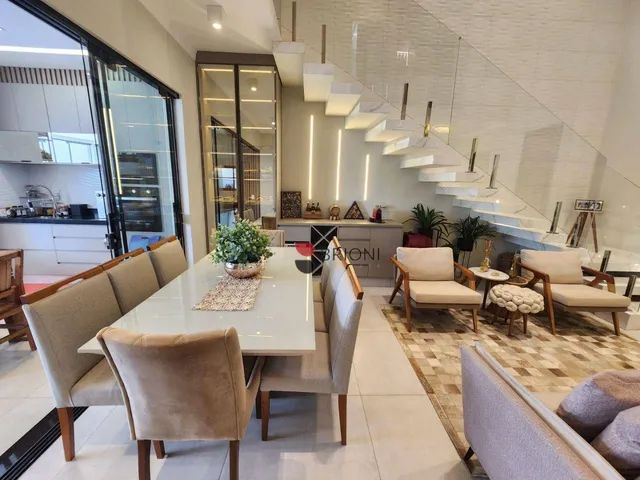 Casa sobrado alto padrão com 286m², 5 quartos/suítes, à venda no Condomínio San Marco em R - Foto 6