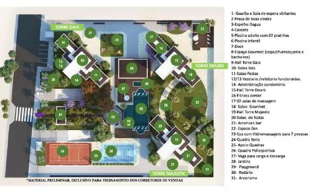 Cond. Cidade do Porto no Olho D'água | 2 ou 3 suites | 128m² ou 143m² | 3 vagas de garagem - Foto 3