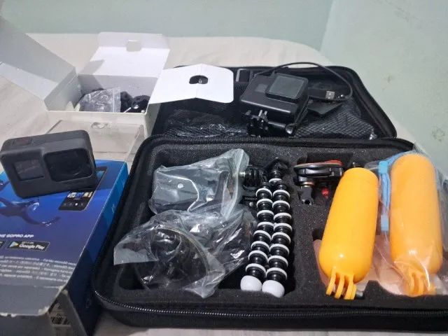 GoPro Hero 5 com Kit Completo de Acessórios - Ótimo Funcionamento - Foto 4
